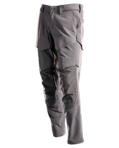 MASCOT 22379 Customized Trousers With Kneepad Pockets - Mens - Stone Grey