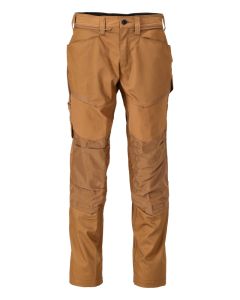 Mascot 22479 Trousers with Kneepad Pockets - Mens - Nut Brown