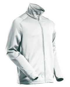 MASCOT 22585 Customized Fleece Jumper With Zipper - Mens - White