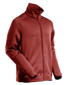 MASCOT 22585 Customized Fleece Jumper With Zipper - Mens - Autumn Red