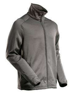 MASCOT 22585 Customized Fleece Jumper With Zipper - Mens - Stone Grey