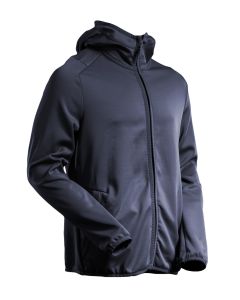 MASCOT 22586 Customized Fleece Jumper With Hood - Mens - Dark Navy