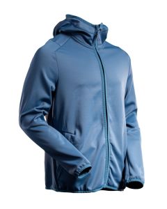 MASCOT 22586 Customized Fleece Jumper With Hood - Mens - Stone Blue