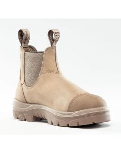 Steel Blue HOBART Scuff Cap Safety Boots - TPU Outsole - Sand