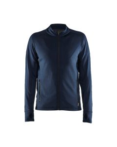 Blaklader 4735 Fleece Jacket - Full Zip, Stretch Material - Dark Navy Blue