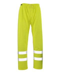 MASCOT 50102 Wolfsberg Safe Aqua Rain Trousers - Hi-Vis Yellow