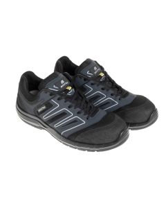 Aboutblu Professional Indianapolis Low Safety Trainer - S3 ESD SRC - Black/Grey