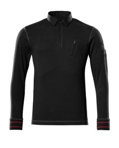 MASCOT 50352 Ios Frontline Polo Sweatshirt - Black