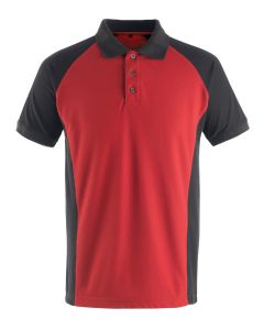 MASCOT 50569 Bottrop Unique Polo Shirt - Red/Black