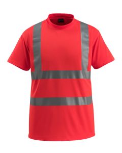 MASCOT 50592 Townsville Safe Light T-Shirt - Hi-Vis Red