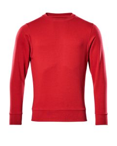 MASCOT 51580 Carvin Crossover Sweatshirt - Mens - Red