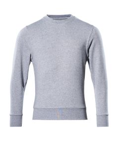 MASCOT 51580 Carvin Crossover Sweatshirt - Mens - Grey-Flecked