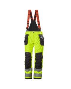 Helly Hansen 71491 Alna 2.0 Winter Construction Trousers CL2 - Hi Vis Yellow/Ebony
