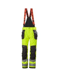 Helly Hansen 71493 Alna 2.0 Shell Construction Trousers CL2 - Hi Vis Yellow/Ebony