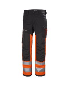Helly Hansen 77420 Alna 2.0 Work Trousers CL1 - Hi Vis Orange/Ebony