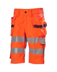 Helly Hansen 77425 Alna 2.0 Construction Shorts - Hi Vis Orange/Ebony