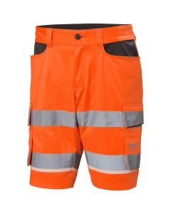 Helly Hansen 77517 Uc-Me Cargo Shorts - Hi Vis Orange/Ebony