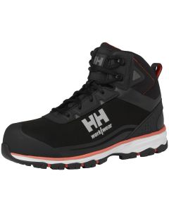 Helly Hansen 78391 Chelsea Evo 2 Mid Safety Boots - S3 ESD - Black/Orange