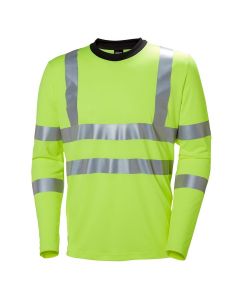 Helly Hansen 79093 Addvis Long Sleeve T-Shirt - Hi Vis Yellow