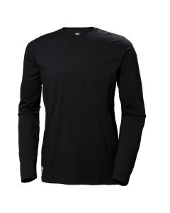 Helly Hansen 79159 Womens Classic Long Sleeve T-Shirt - Black