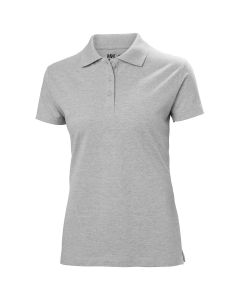 Helly Hansen 79168 Womens Classic Polo Shirt - Grey Melange