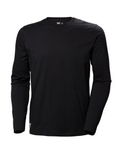 Helly Hansen 79169 Classic Long Sleeve T-Shirt- Black