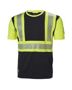Helly Hansen 79271 ICU T-Shirt - Hi Vis Yellow/Ebony