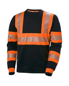 Helly Hansen 79272 ICU Sweatshirt - Hi Vis Orange/Ebony