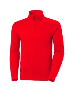 Helly Hansen 79325 Classic Half Zip Sweatshirt - Alert Red