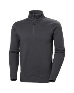 Helly Hansen 79325 Classic Half Zip Sweatshirt - Dark Grey