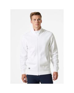Helly Hansen 79326 Classic Zip Sweatshirt - White