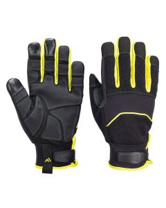 Portwest A792 Needle Resistant Glove - (Black/Yellow)