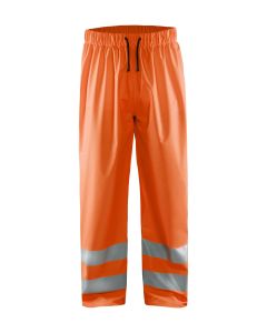Blaklader 1384 High Vis Rain Trousers - Waterproof (orange)