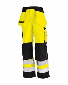 Blaklader 1533 High Visibility Trousers (Yellow/Black)