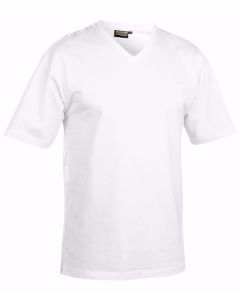 Blaklader 3360 T-Shirt, V-Neck (White)