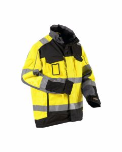 Blaklader 4851 Hi Vis Winter Jacket - Quilt Lined (Yellow/Black)