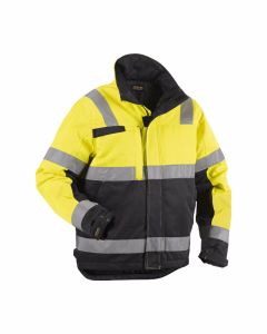 Blaklader 4862 Hi Vis Winter Jacket - Quilt Lined (Yellow/Black)