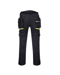 Portwest DX452 DX4 Women's Detachable Holster Pocket Trousers - (Black)