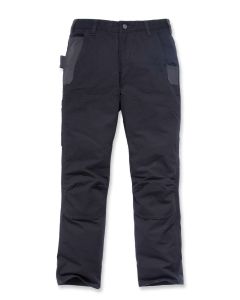 Carhartt 103160 Steel Double Front Work Trousers - Black