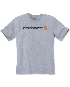 Carhartt 103361 Core Logo T-Shirt S/S - Men's - Heather Grey