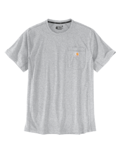 Carhartt 104616 Force Flex Pocket T-Shirts S/S - Men's - Heather Grey