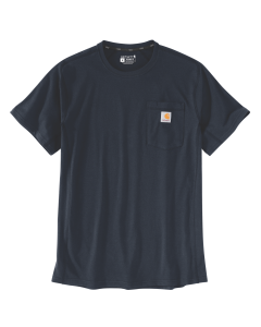 Carhartt 104616 Force Flex Pocket T-Shirts S/S - Men's - Navy