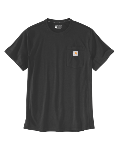 Carhartt 104616 Force Flex Pocket T-Shirts S/S - Men's - Black