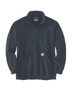 Carhartt 105294 Quarter-Zip Sweatshirt - Men's - New Navy