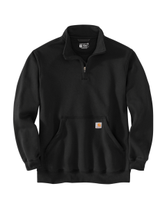 Carhartt 105294 Quarter-Zip Sweatshirt - Men's - Black