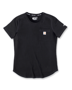 Carhartt 105415 Midweight S/S Pocket T-Shirt - female - Black
