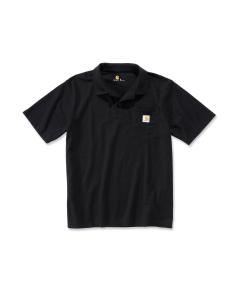 Carhartt K570 Work Pocket Polo Shirt S/S - Men's - Black