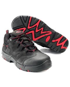MASCOT F0014 Kilimanjaro Footwear Classic Safety Shoe - Mens - S3 - Black/Red