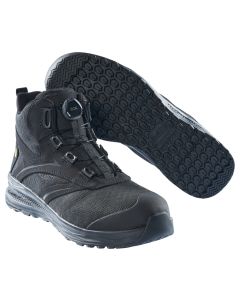 MASCOT F0253 Footwear Carbon Safety Boot - S1P - ESD - Black/Black