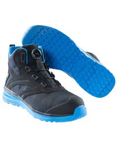MASCOT F0253 Footwear Carbon Safety Boot - S1P - ESD - Black/Royal
